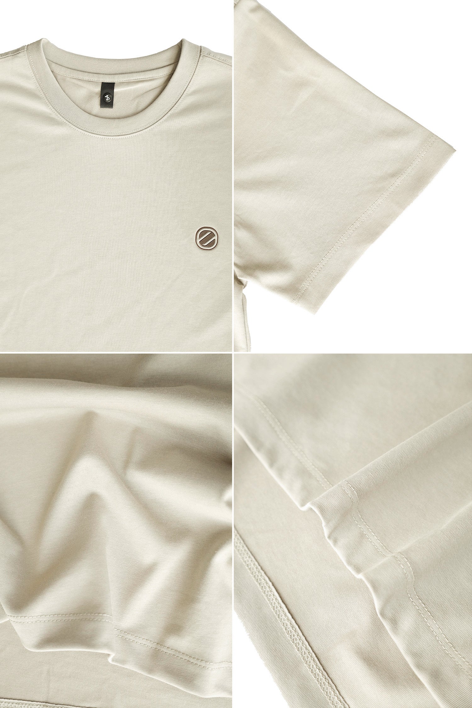 Detailed Comfort Imported Round Neck T-Shirt