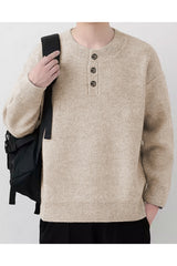 Turbo Thick Knitted Imported Men's Sweater