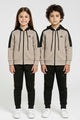 Adds Essential Performance Hooded Unisex Kids Tracksuit In Skin