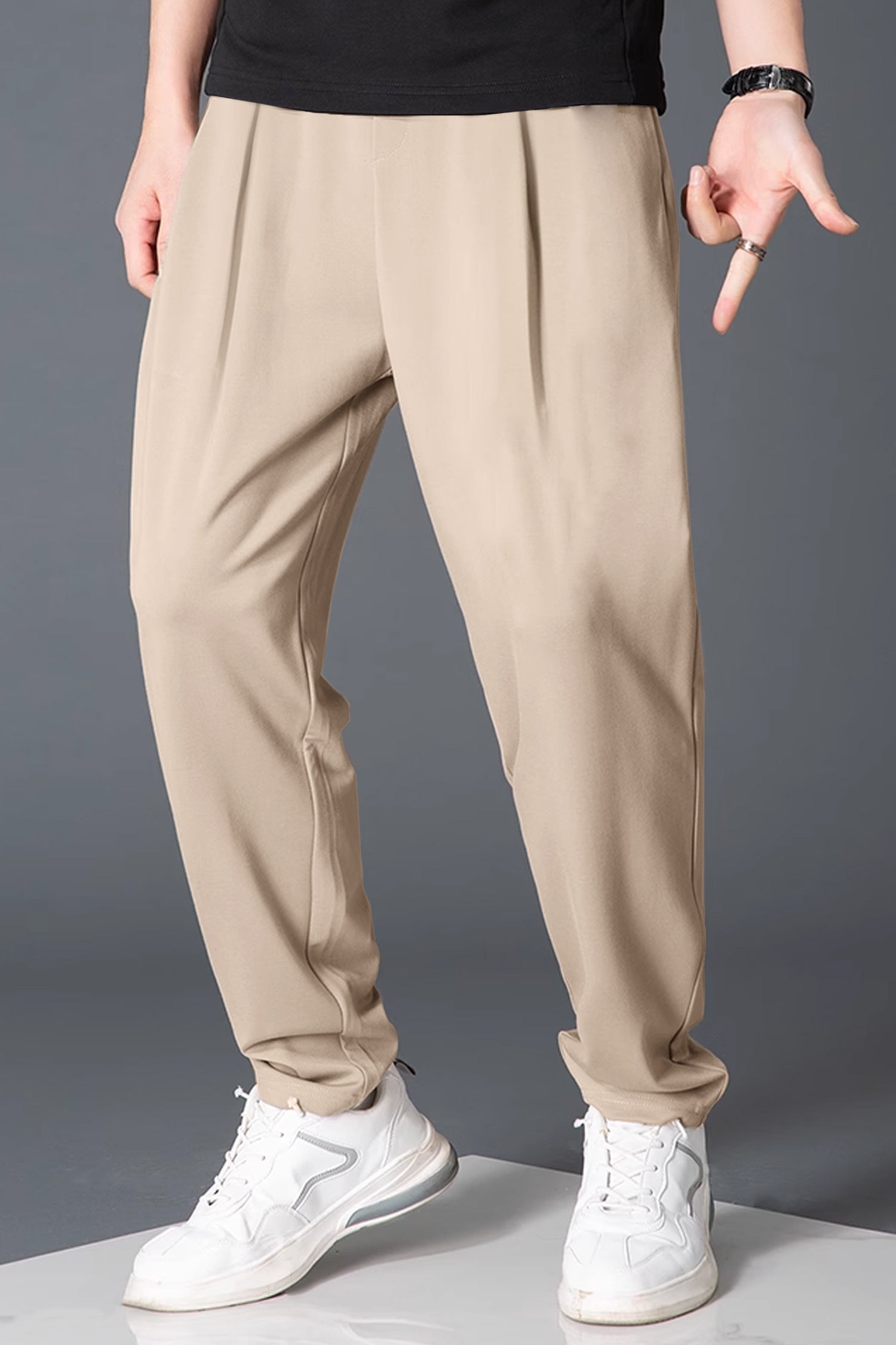 Relaxed Straight Baggy Loose Bottom Trouser