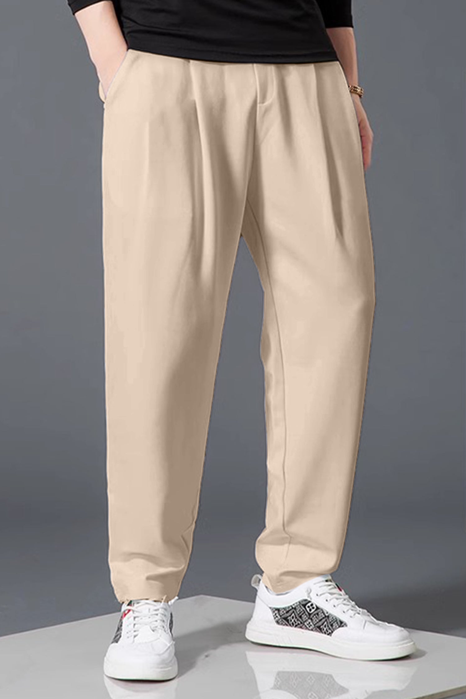 Relaxed Straight Baggy Loose Bottom Trouser