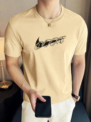 Nke Casual Breathable Slik Round Neck High StreetT-Shirt