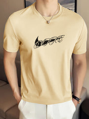 Nke Casual Breathable Slik Round Neck High StreetT-Shirt