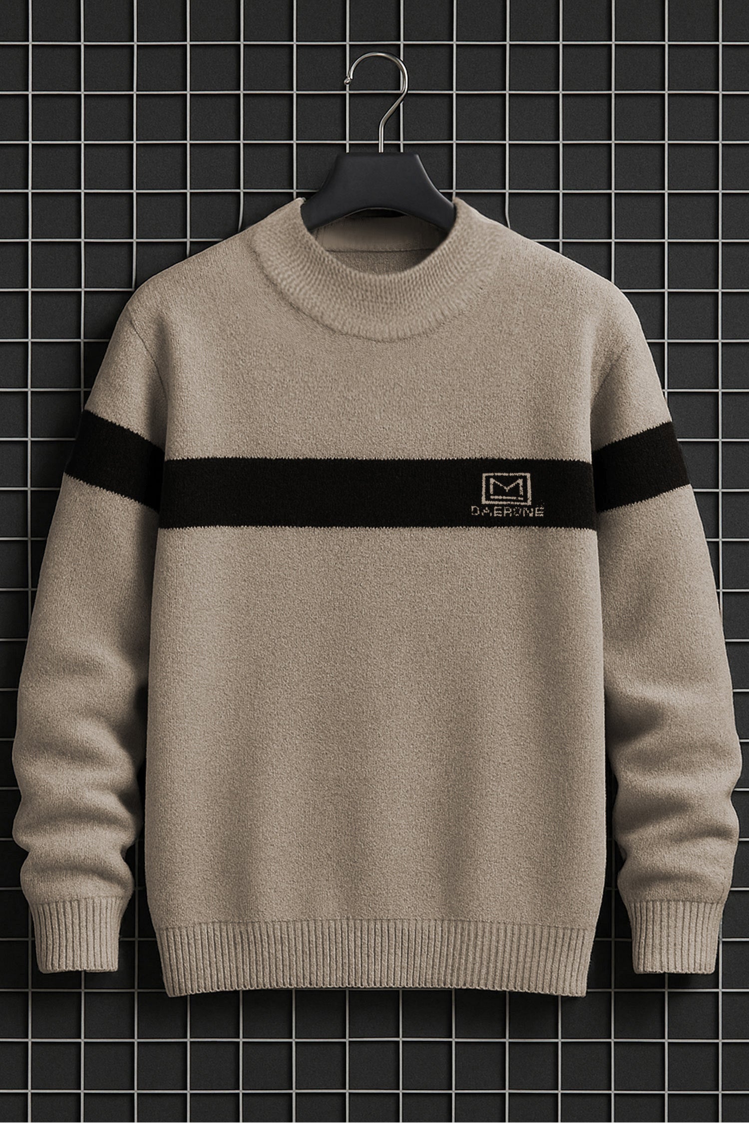 Pullover Imported Round Neck Men's Sweater