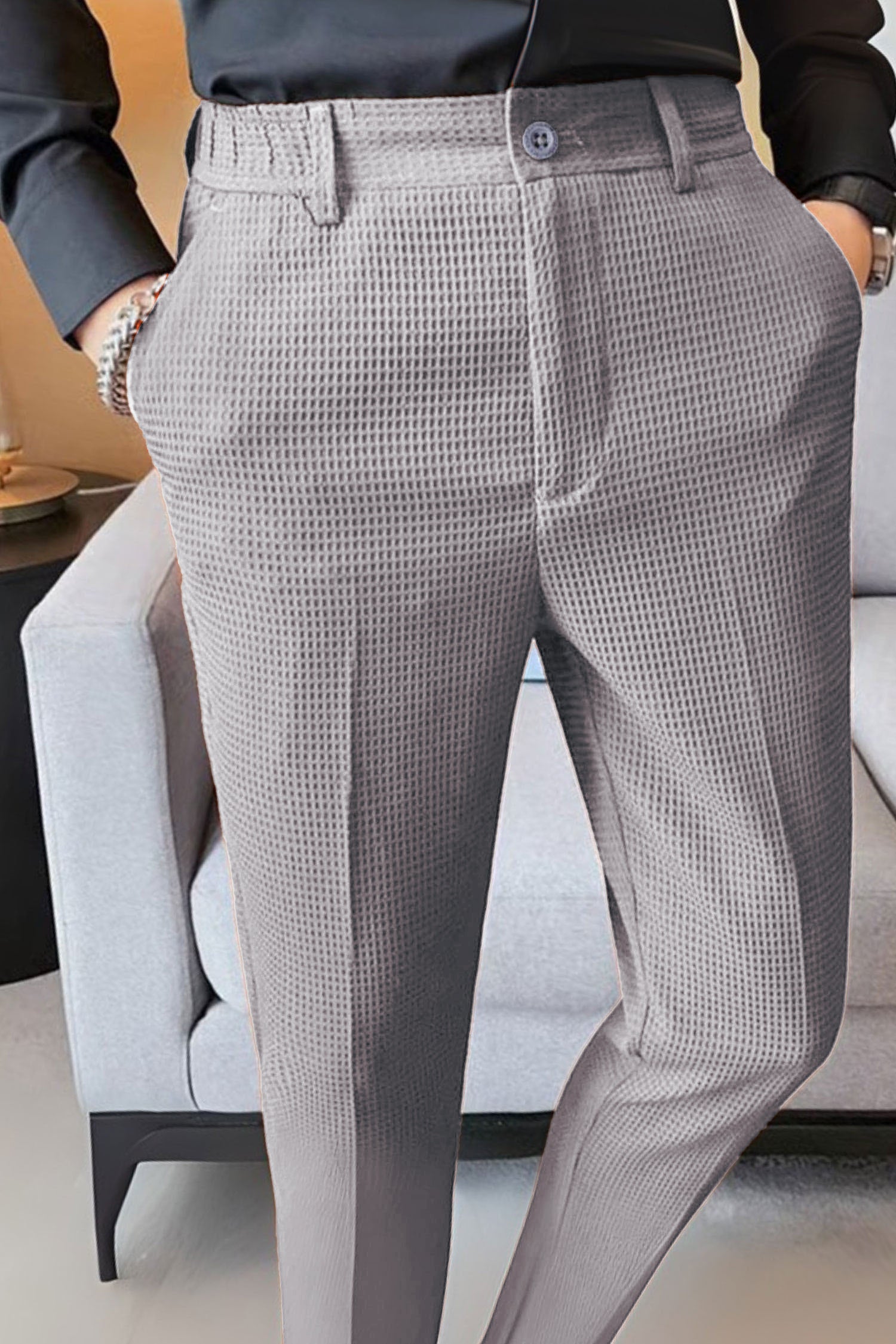 Turbo 'Apex' Elite Series Slimfit Waffle Pant