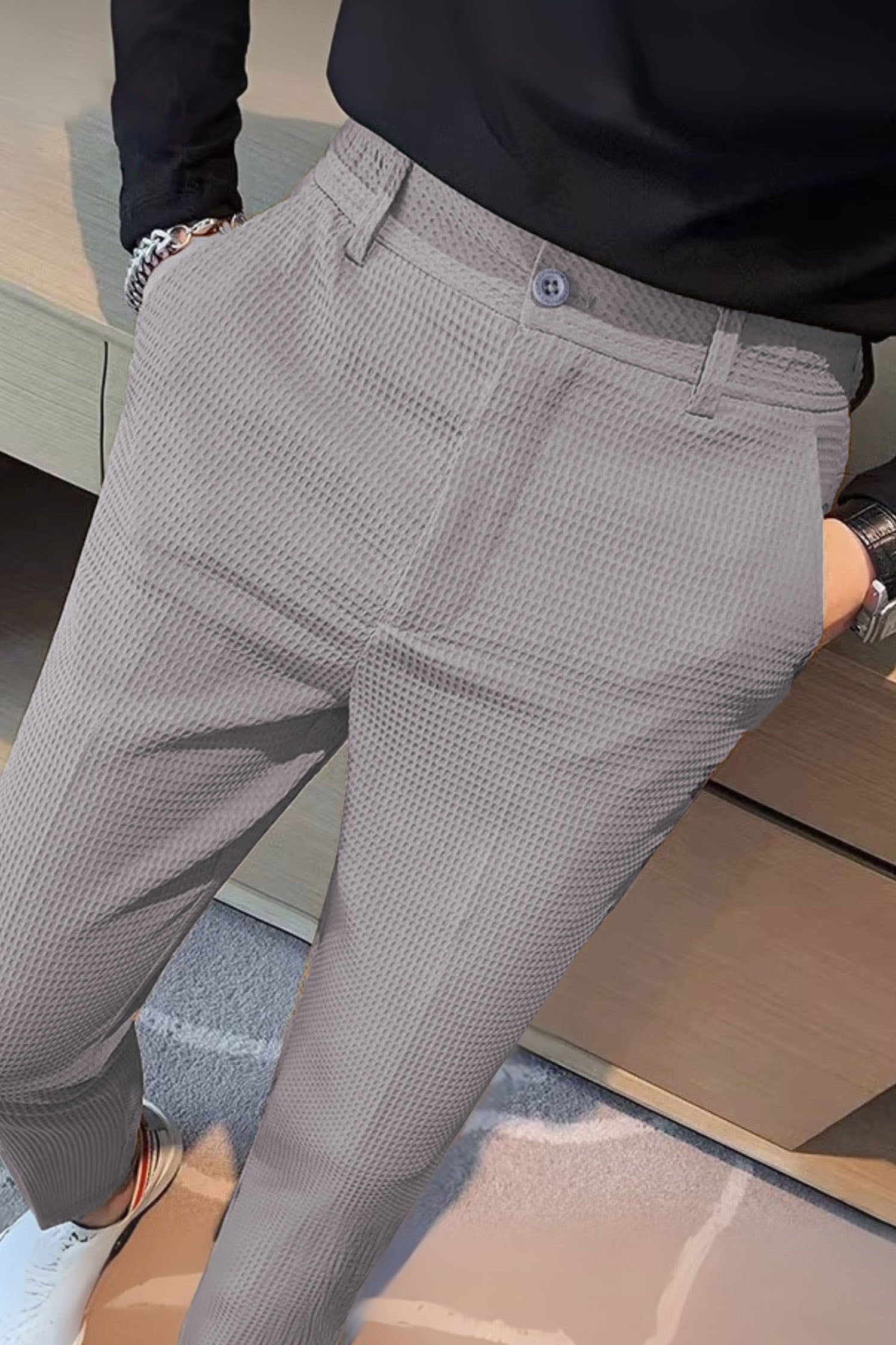 Turbo 'Apex' Elite Series Slimfit Waffle Pant