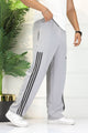 Adds Micro-Tech Half Stripes Loose Bottom Trouser