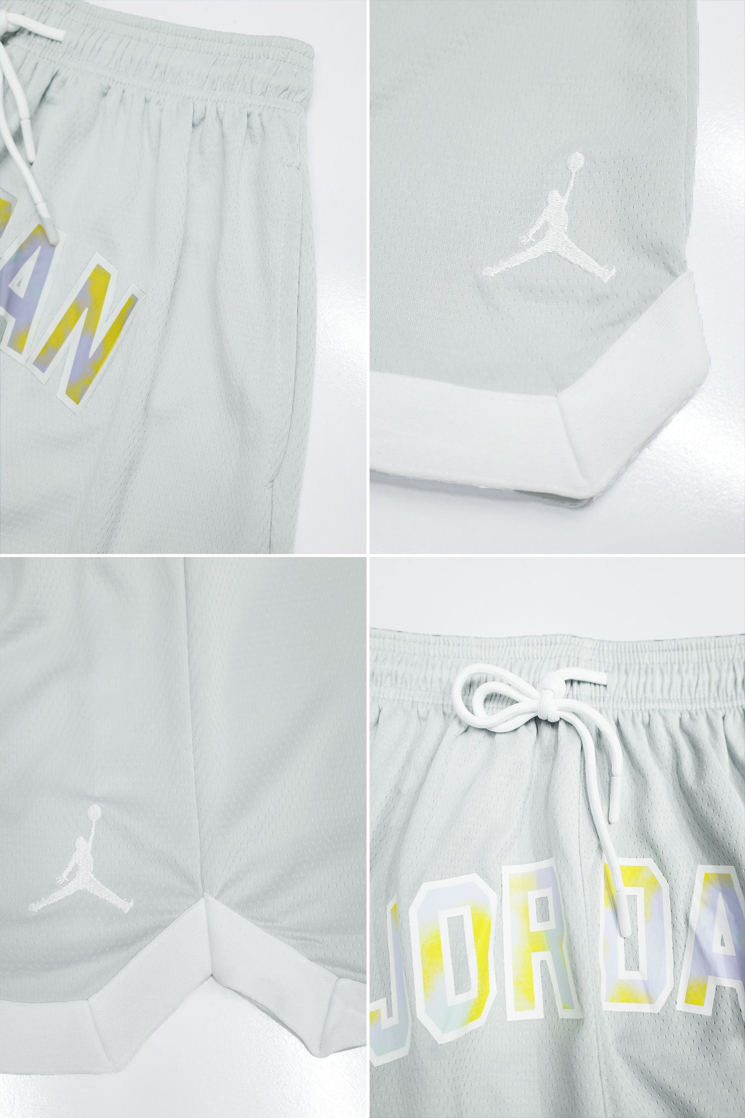 Air Jrdn Mesh Basketball Men's Shorts In Slate Grey