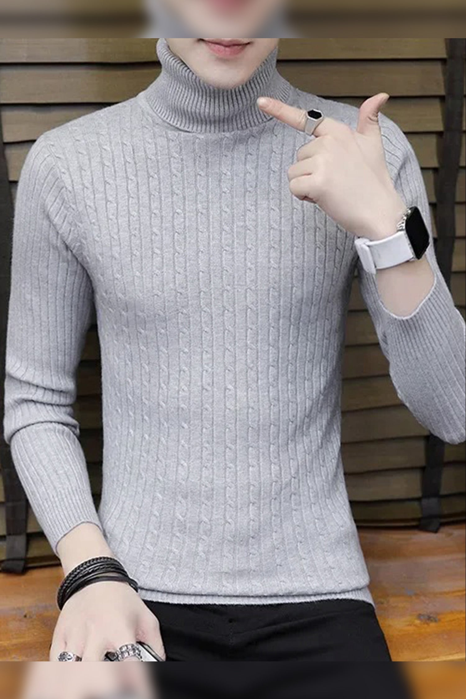 Winter Pullover Turtel High Neck