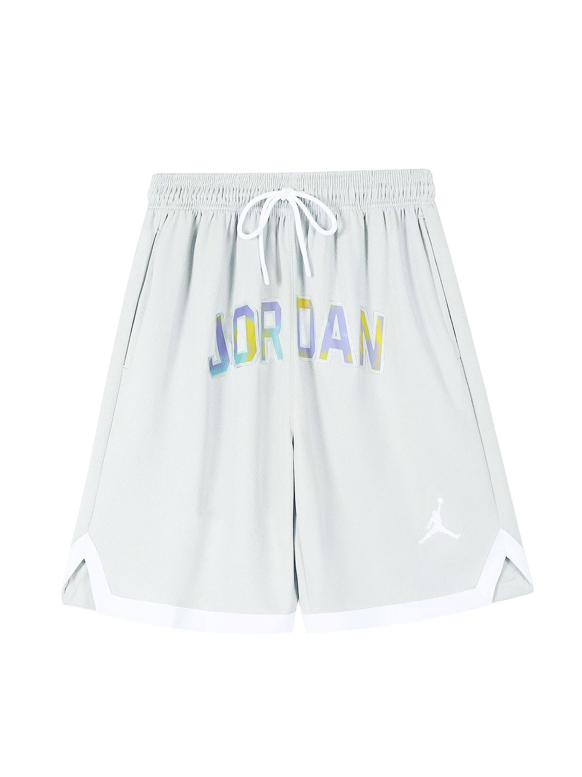 Air Jrdn Mesh Basketball Men's Shorts In Slate Grey