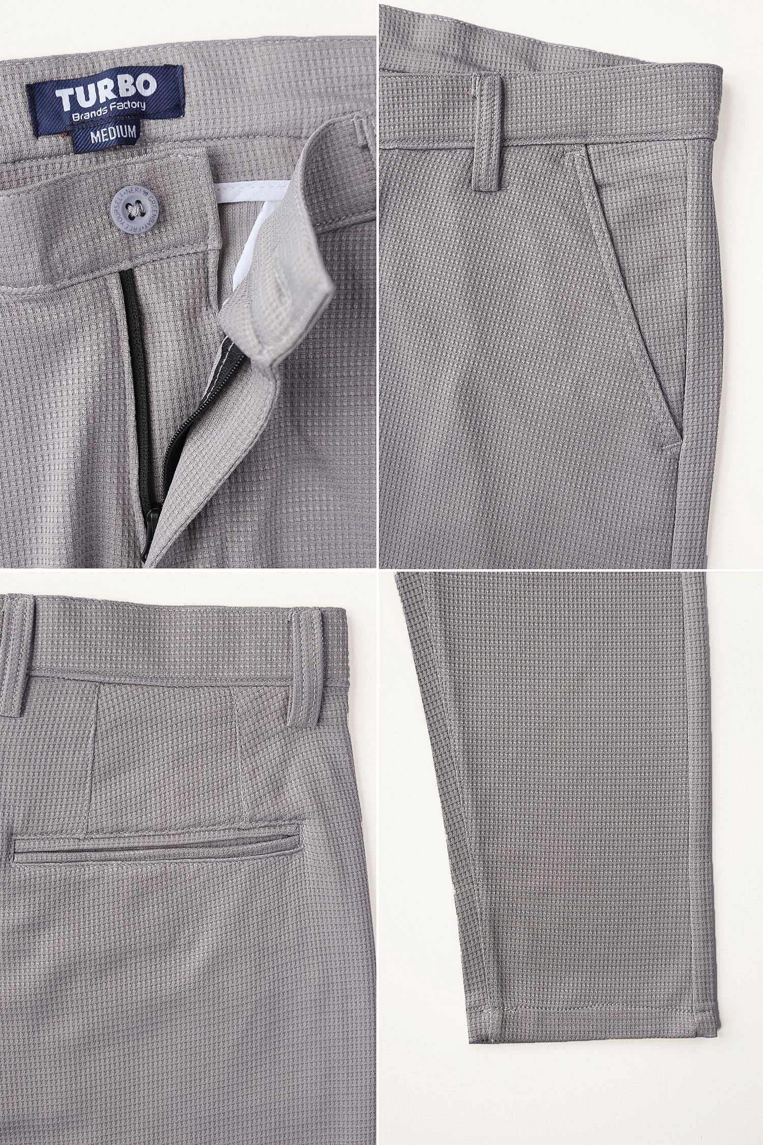 Turbo 'Apex' Elite Series Slimfit Waffle Pant