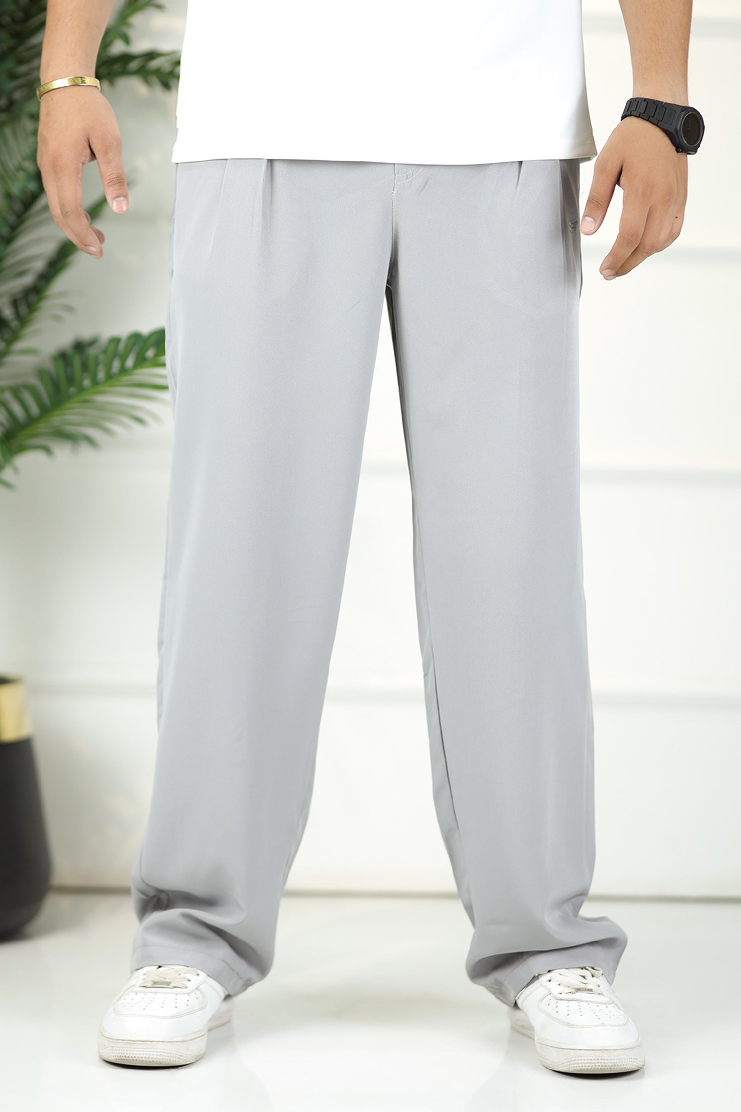 Turbo Urban Micro Box Plate Loose Bottom Trouser