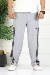 Adidas Micro-Tech Half Stripes Loose Bottom Trouser