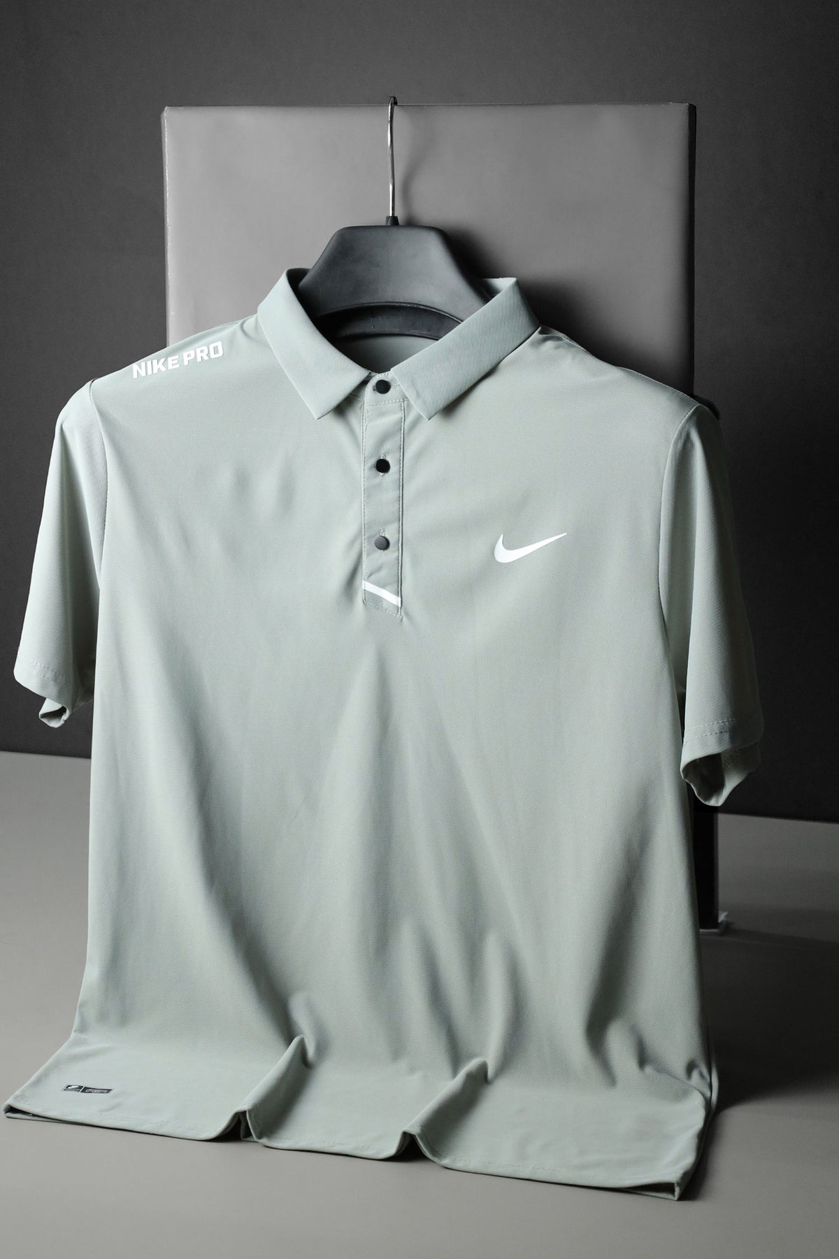 Nke Court Tennis Dryfit Polo Shirt In Slate Grey