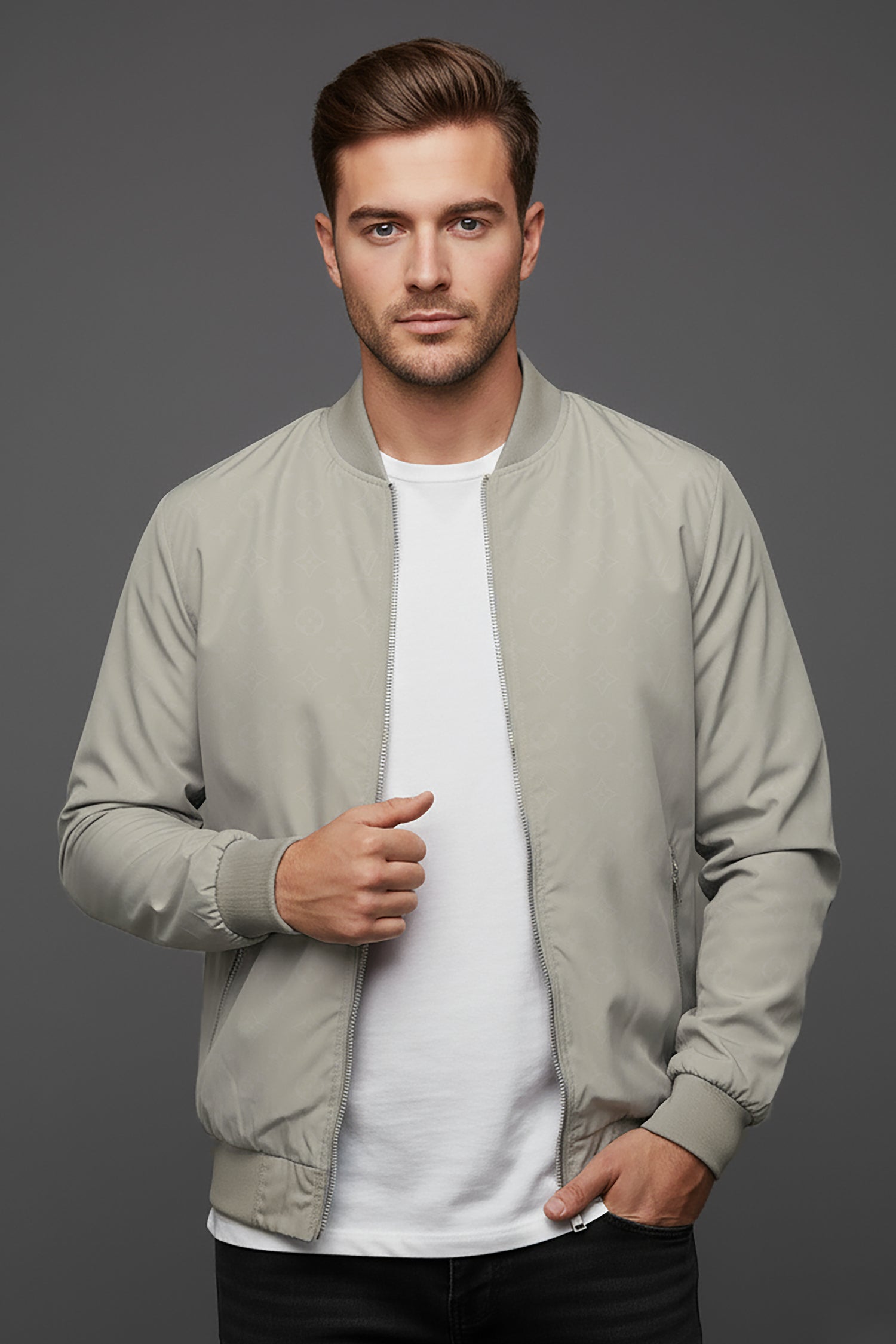 Comfy Cozy Rib Style Imported Light Weight Jacket