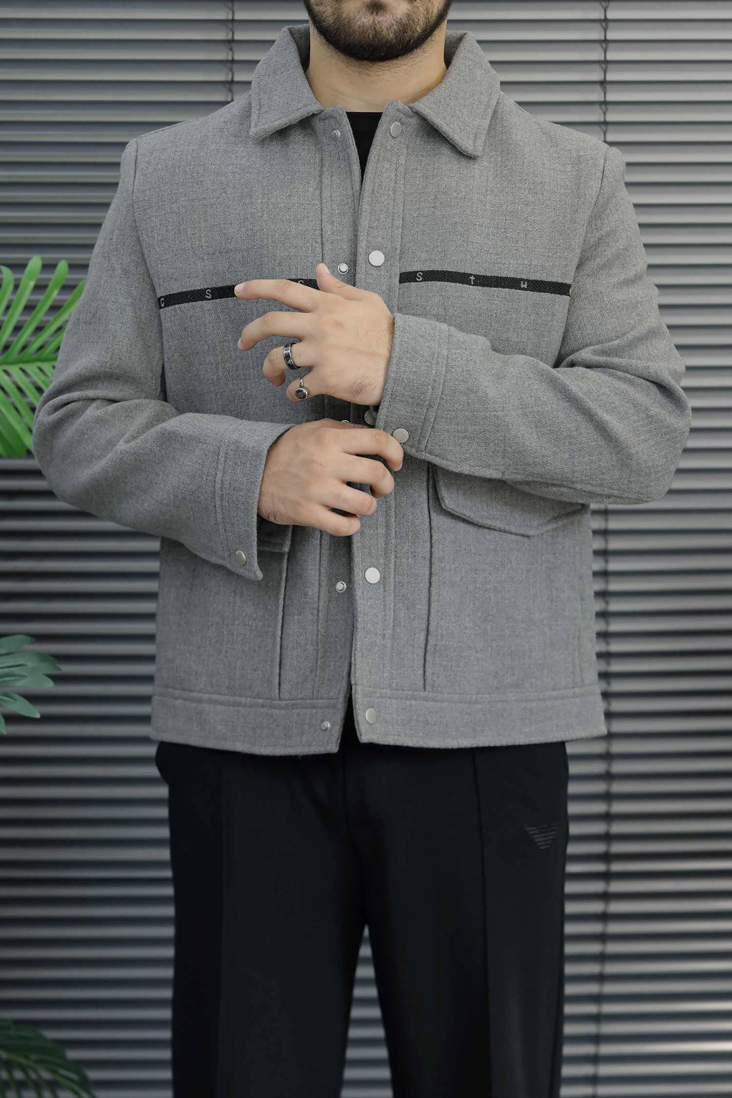 Finest High-Fashion Imported Men's Wool Jacket