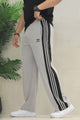 Adds Straight Side Lining Loose Bottom Trouser