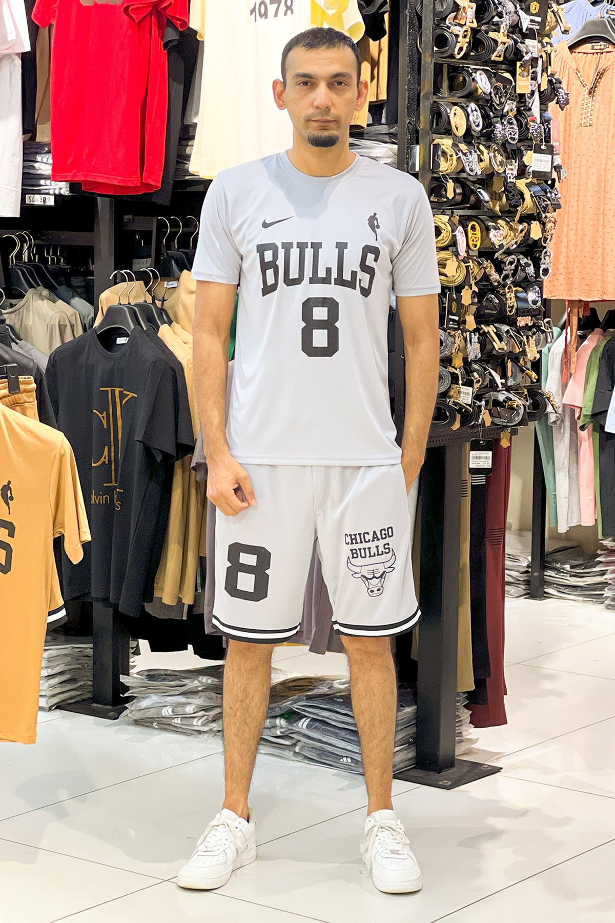 Chcago Bulls High-Performance Athletic Men's Tracksuit