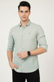 Turbo Self Lining Long Sleeve Cotton Casual Shirt