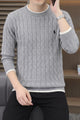 Polo Cashmere Blend Knit Imported Men's Sweater