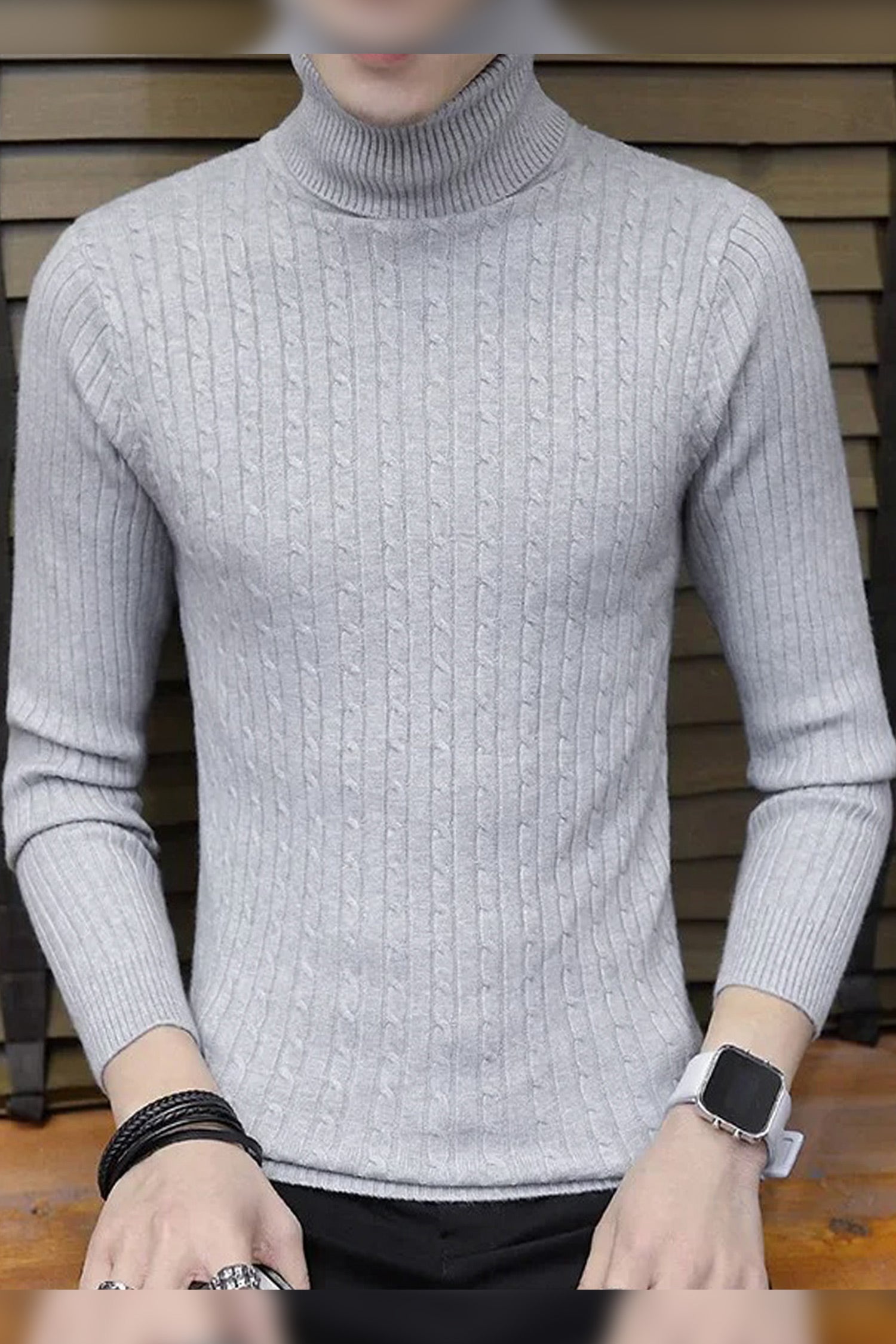 Winter Pullover Turtel High Neck