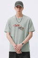Turbo News HeadLines Graphic Tee In Slate Grey