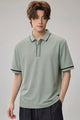 Turbo Piping Collared Style Men's Polo T-Shirt