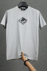 Brbrry Classic Monogram & Logo Tape Crew Neck Tee