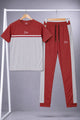 Turbo ColourBlocked Men's Tracksuit In Maroon
