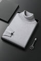 Thermal Winter Turtleneck Pullover High Neck In Slate Grey