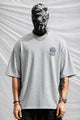 Turbo Sunny Side Up Classic Oversize Men's Tee In Slate Grey