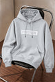 Gymshrk Worn Graphic Men's Hoodie In Silver Grey