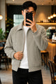 Men's Relaxed Fit Suede Leather Jacket