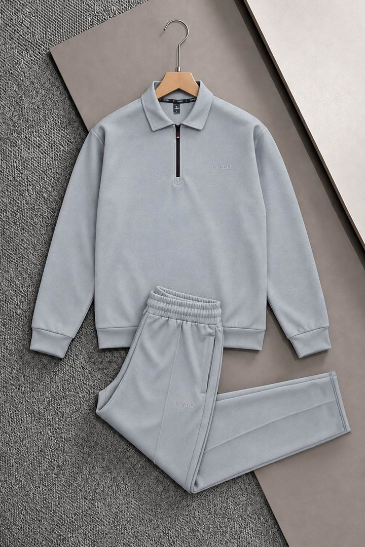 Turbo Quarter-Zip Collar Style Men's Co-Ord Set – Turbo Brands Factory