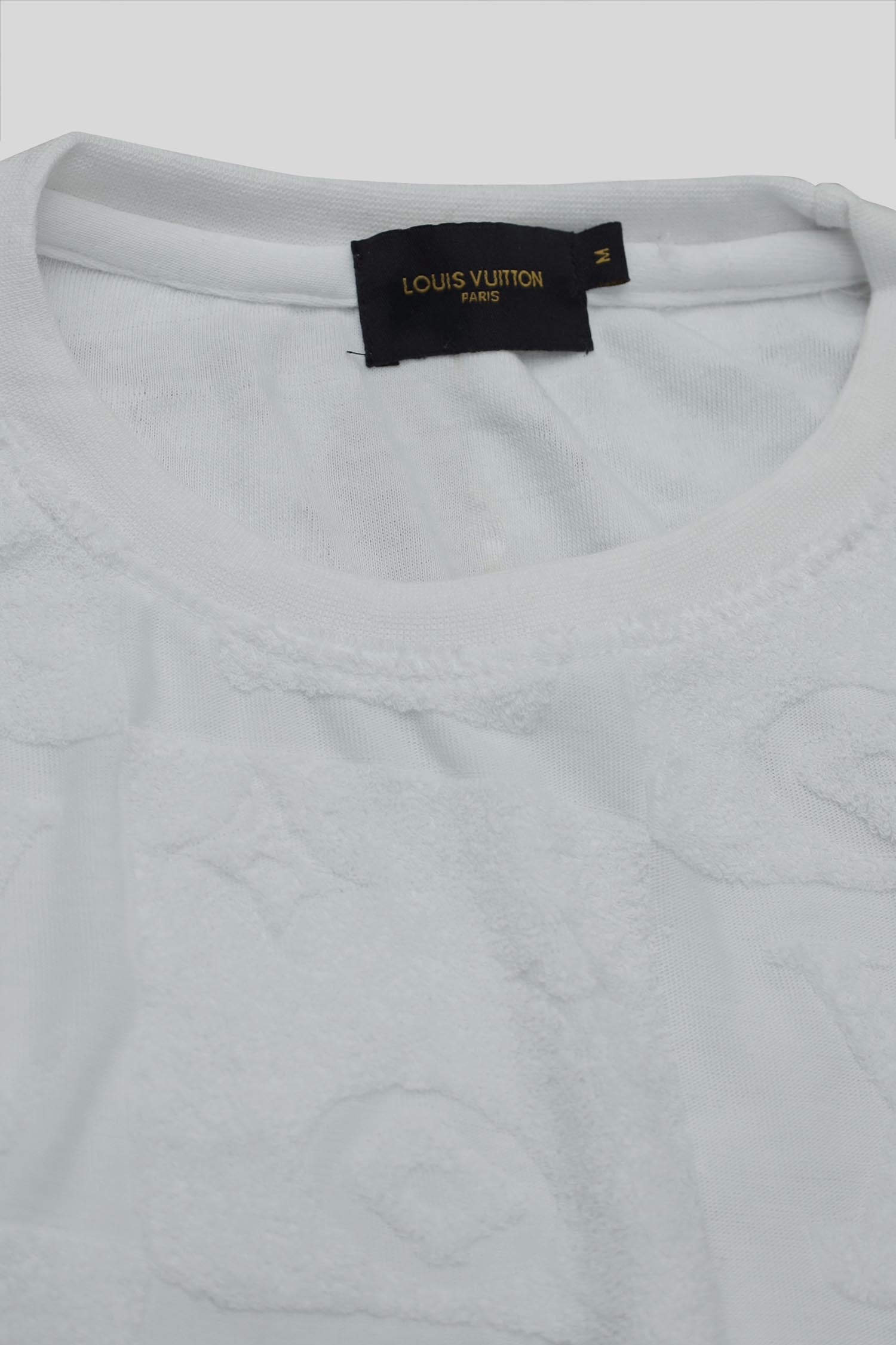 Lus Vtn Embossed Logo Oversized Sweatshirt In White
