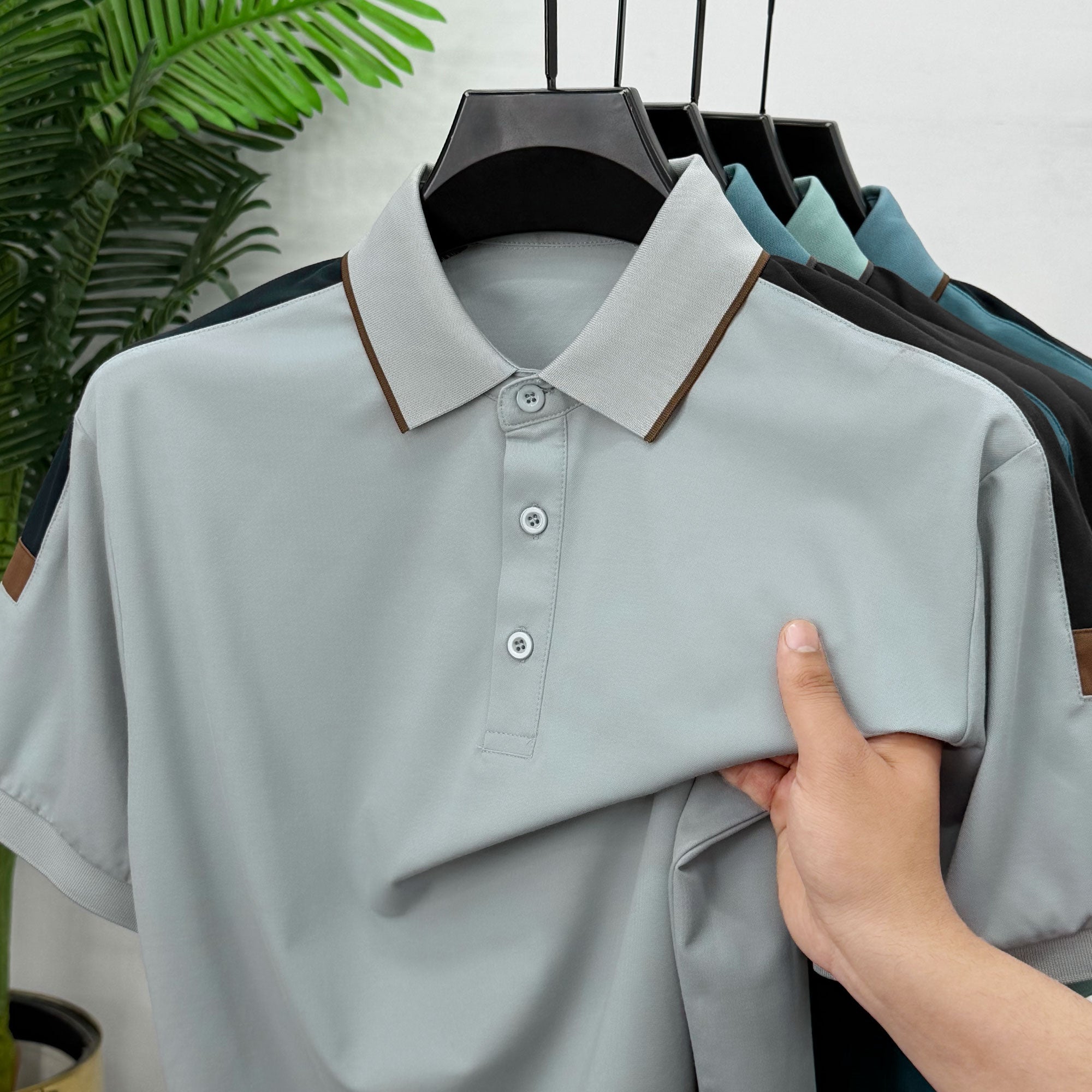 Men's Precision Stitch Polo T-Shirt