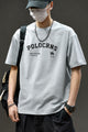 Men's Featuring Polo-Style Tee Shirt In Stone