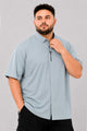 Turbo Men’s Elegant Big & Tall Men's Casual Collar Shirt