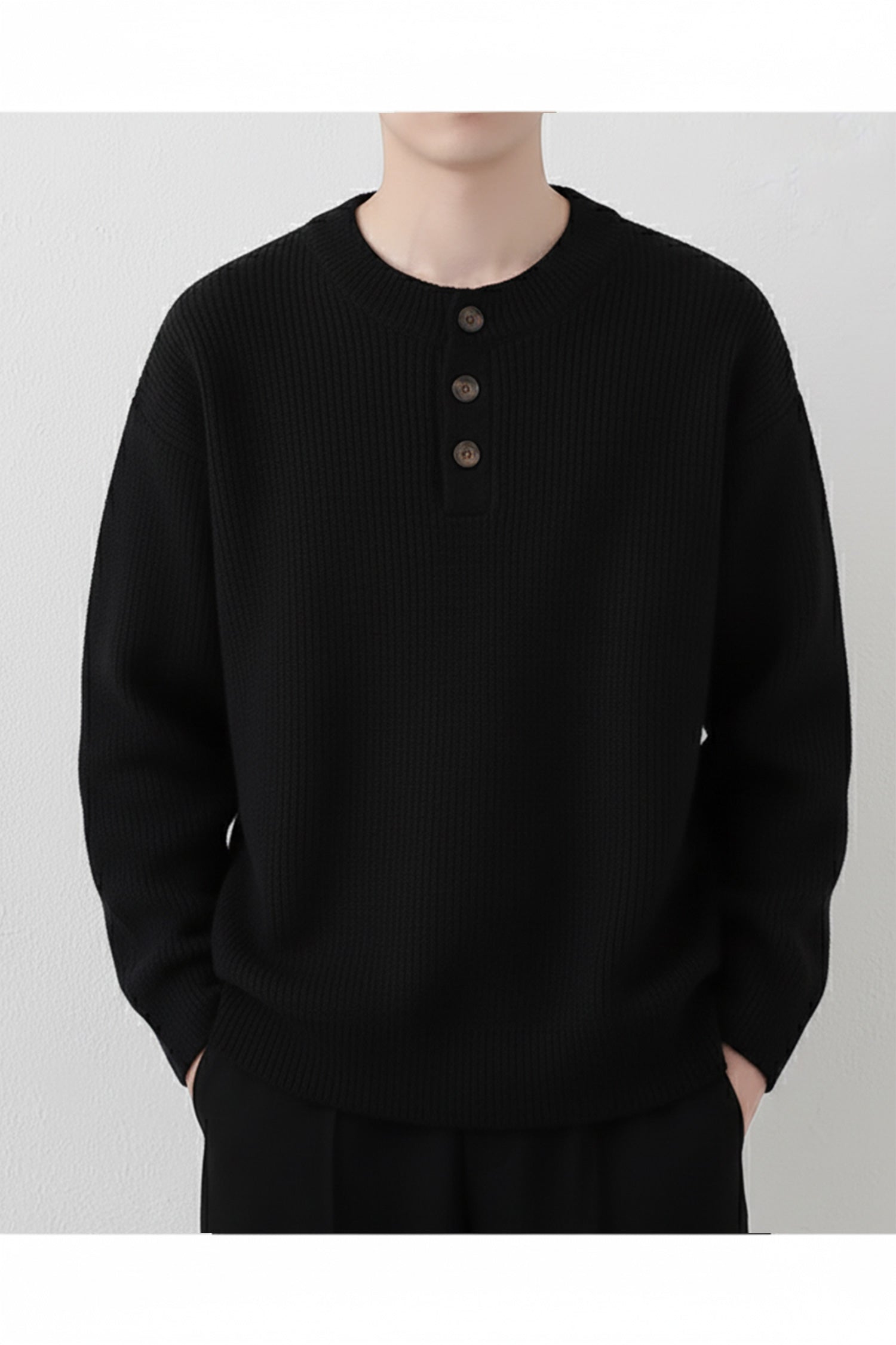 Turbo Thick Knitted Imported Men's Sweater