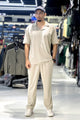 Turbo Street Comfort Collar Style Tracksuit In Thunder Grey