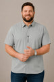 Turbo Seamless Smooth Silk Big & Tall Men's Casual Shirt