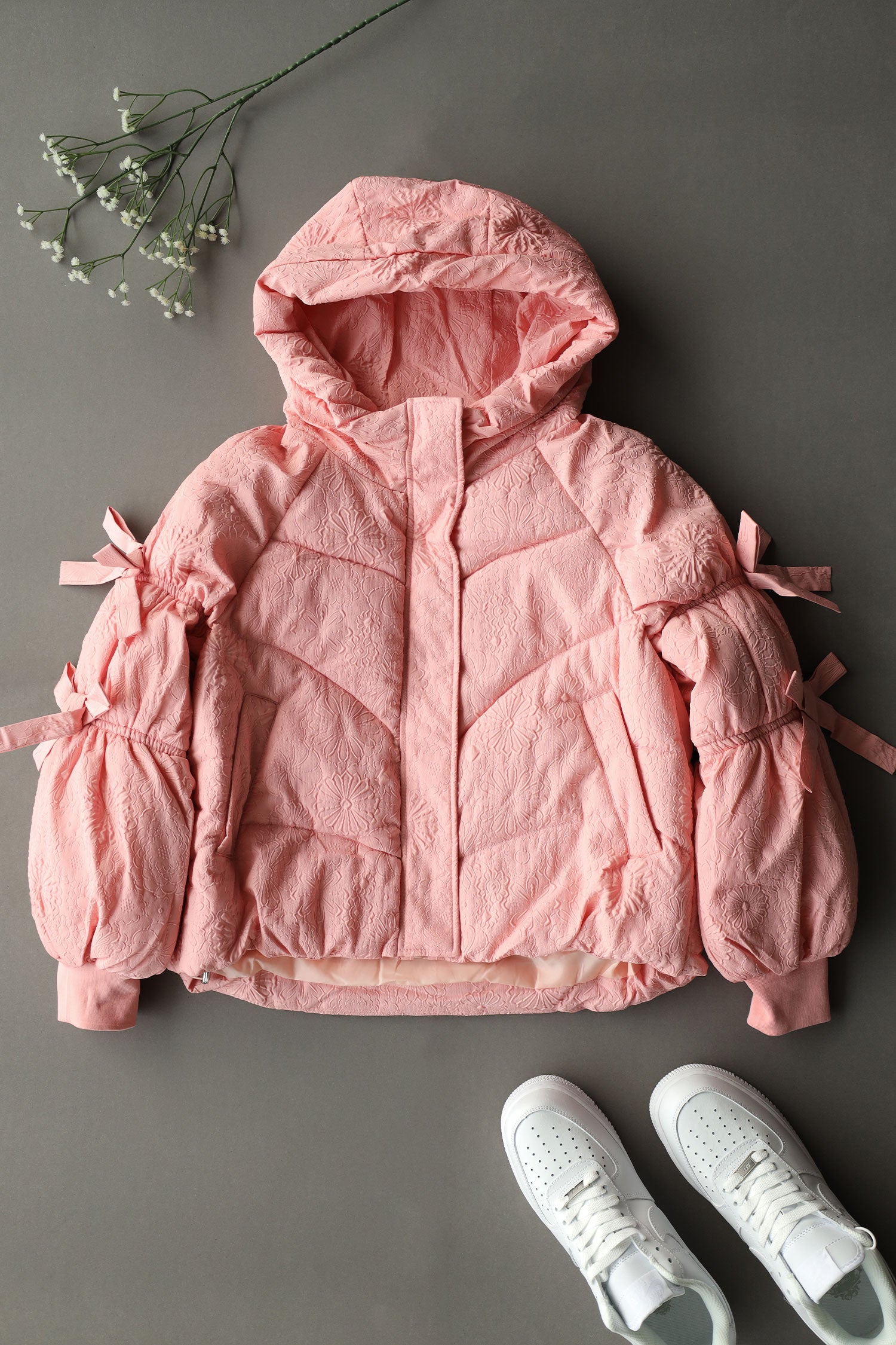 Winter Edition Quilted Hooded Women Imported Puffer Jacket