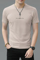 Core Fashion Round Neck T-shirt In Tea Pink