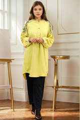 Embroidered Design Turkish Imported Long Top