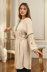 Embroidered Collar Line Turkish Imported Top