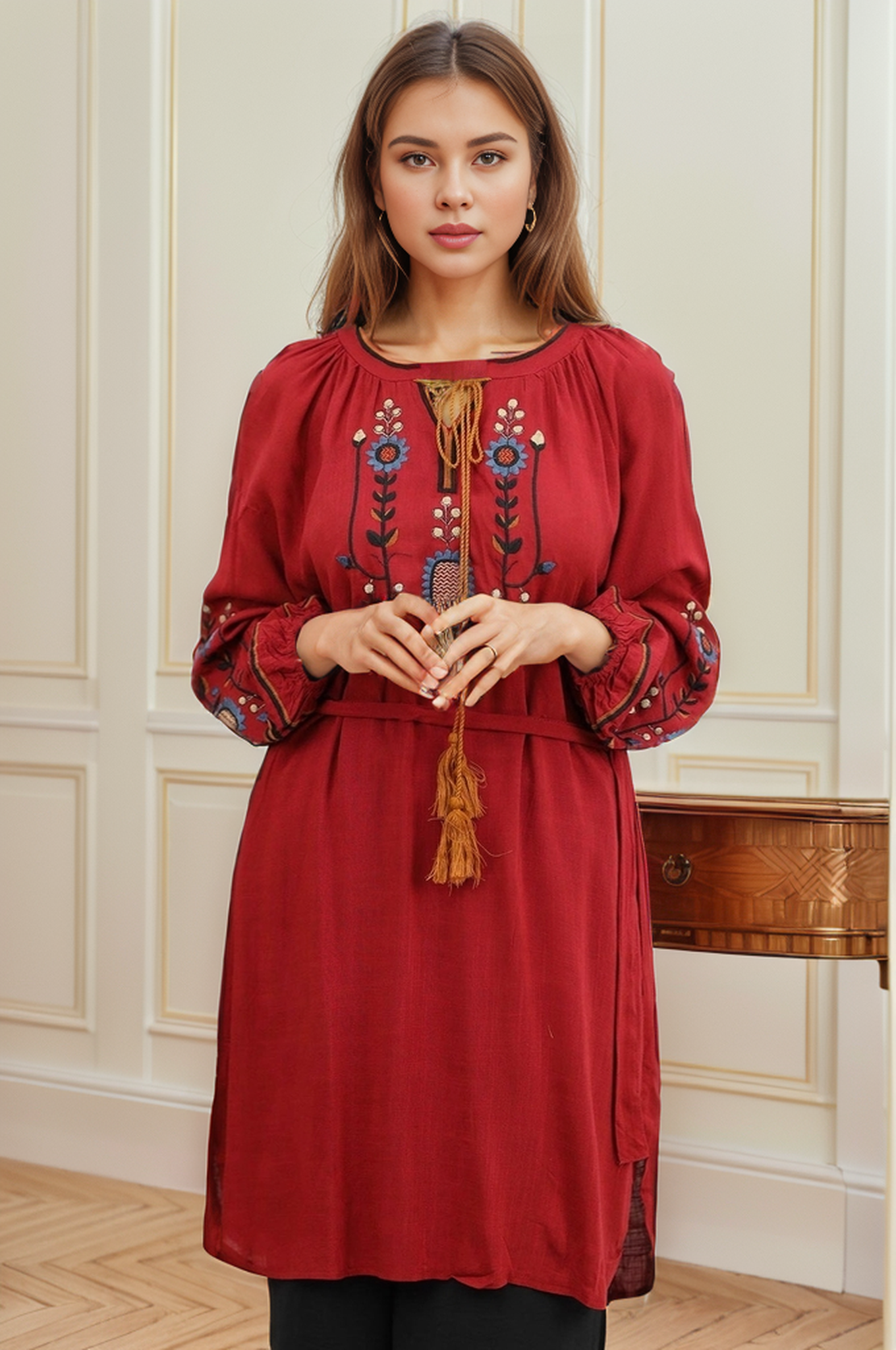 Embroidered Design Turkish Imported Top