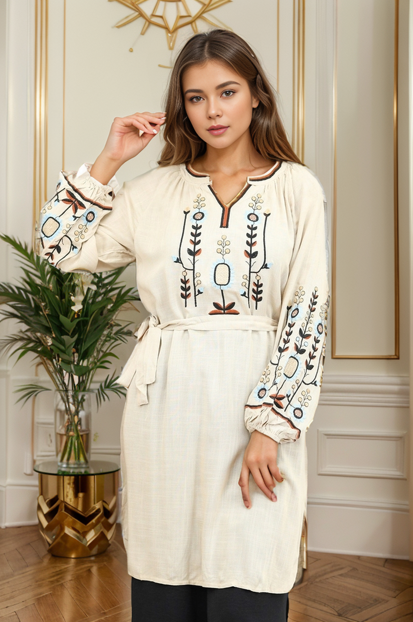 Embroidered Design Turkish Imported Top