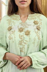 Floral Embroidered Design Turkish Imported Top