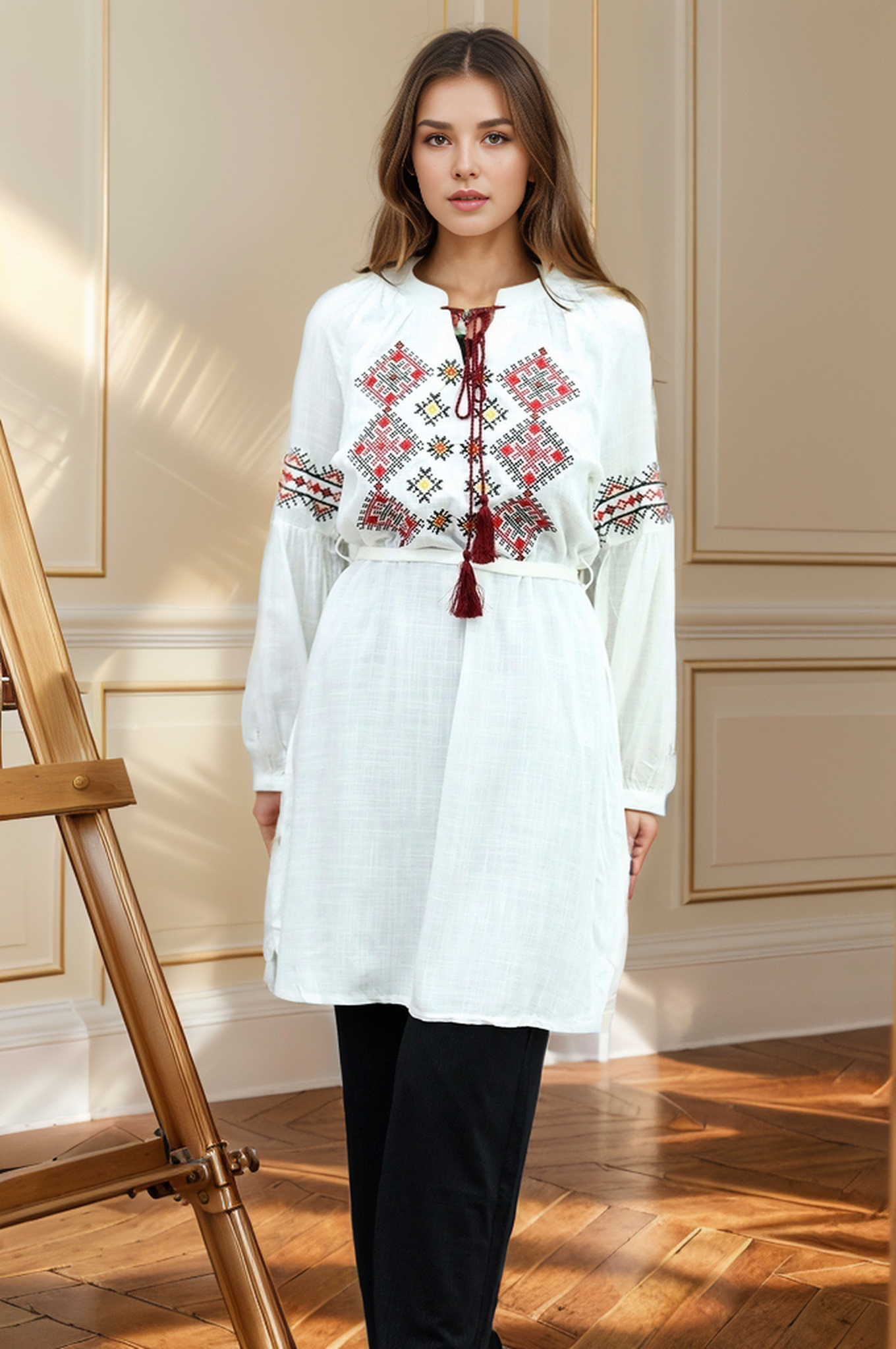 Embroidered Design Turkish Imported Top