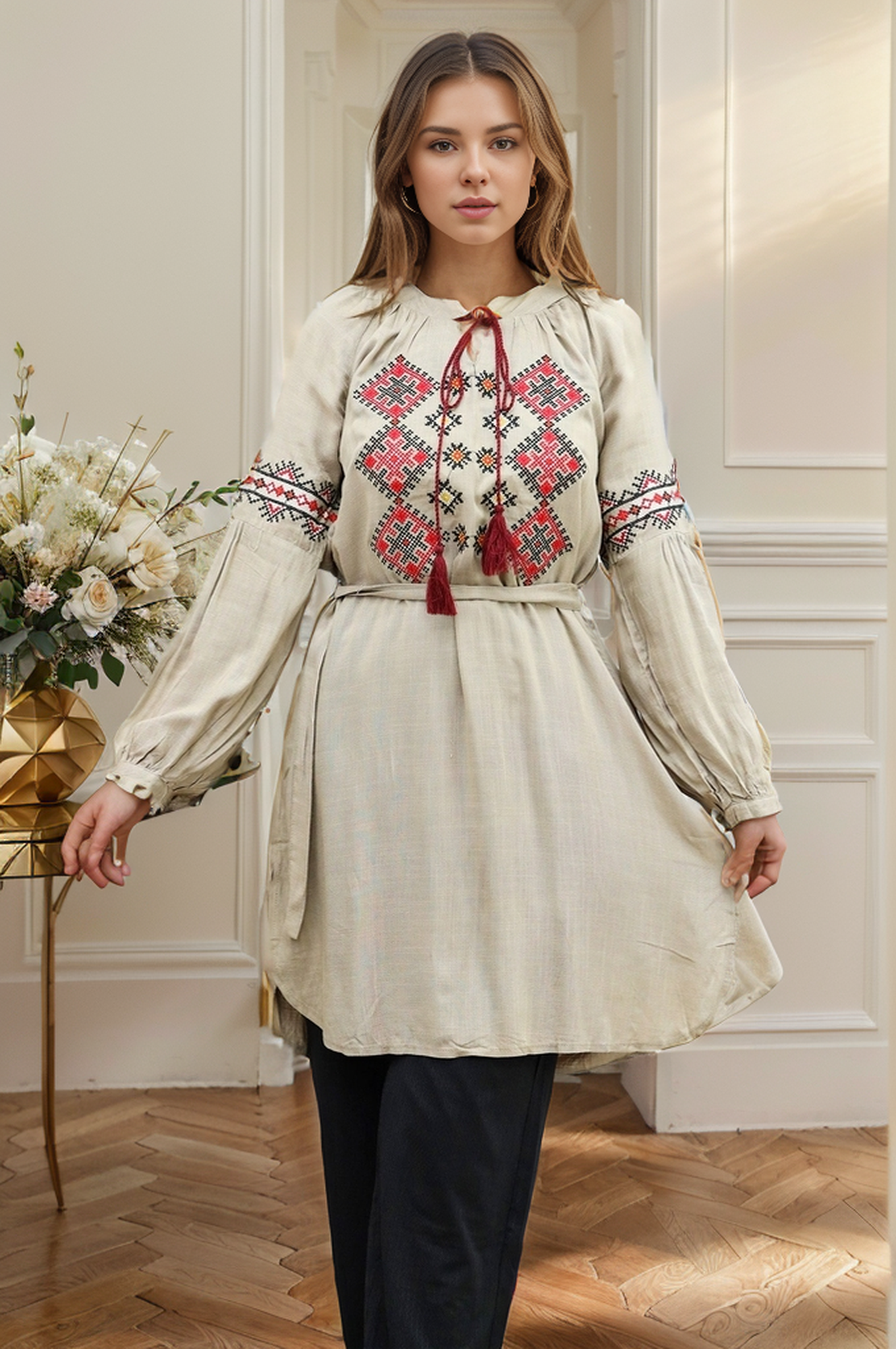 Embroidered Design Turkish Imported Top